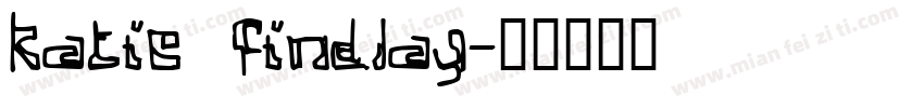 Katie Findlay字体转换